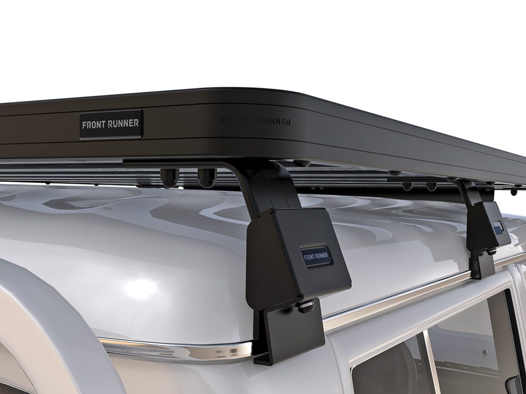 Toyota Land Cruiser 79 DC Pickup Truck Slimline II Roof Rack Kit-2