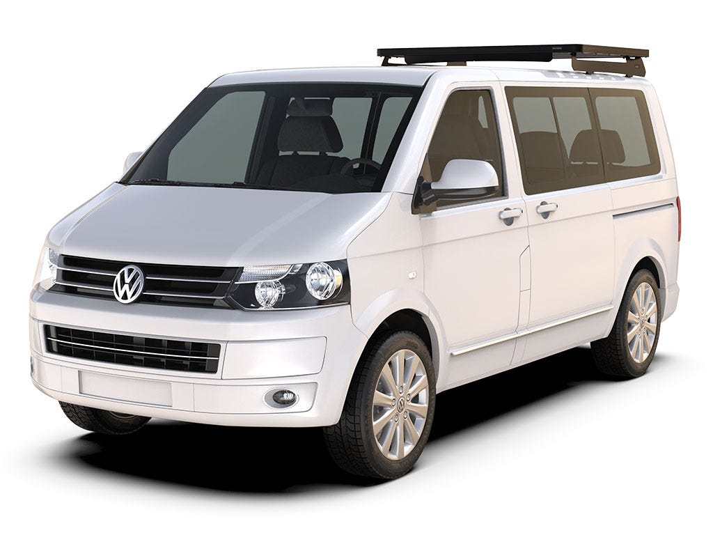 Volkswagen T5 Transporter SWB (2003-2015) Slimline II 1/2 Roof Rack Kit-0