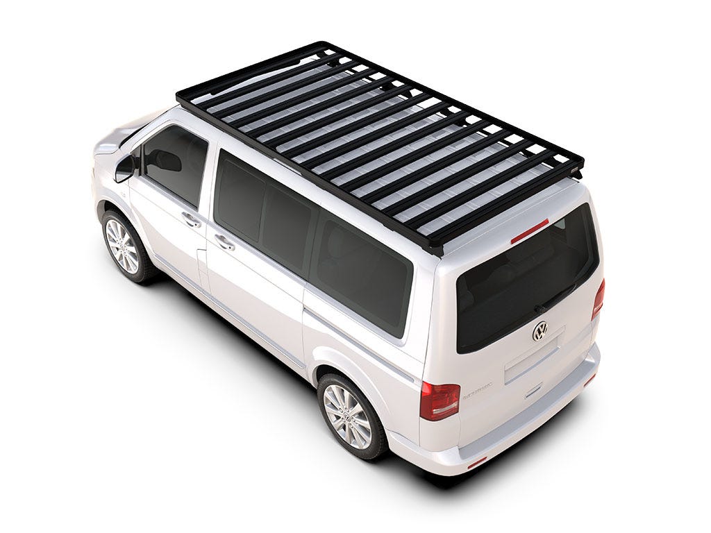Volkswagen T5 Transporter LWB (2003-2015) Slimline II Roof Rack Kit-1
