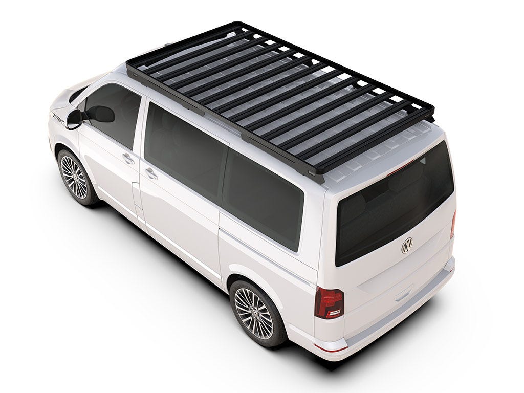 Volkswagen T6/T6.1 Caravelle Transporter SWB (2015-Current) Slimline II Roof Rack Kit-1