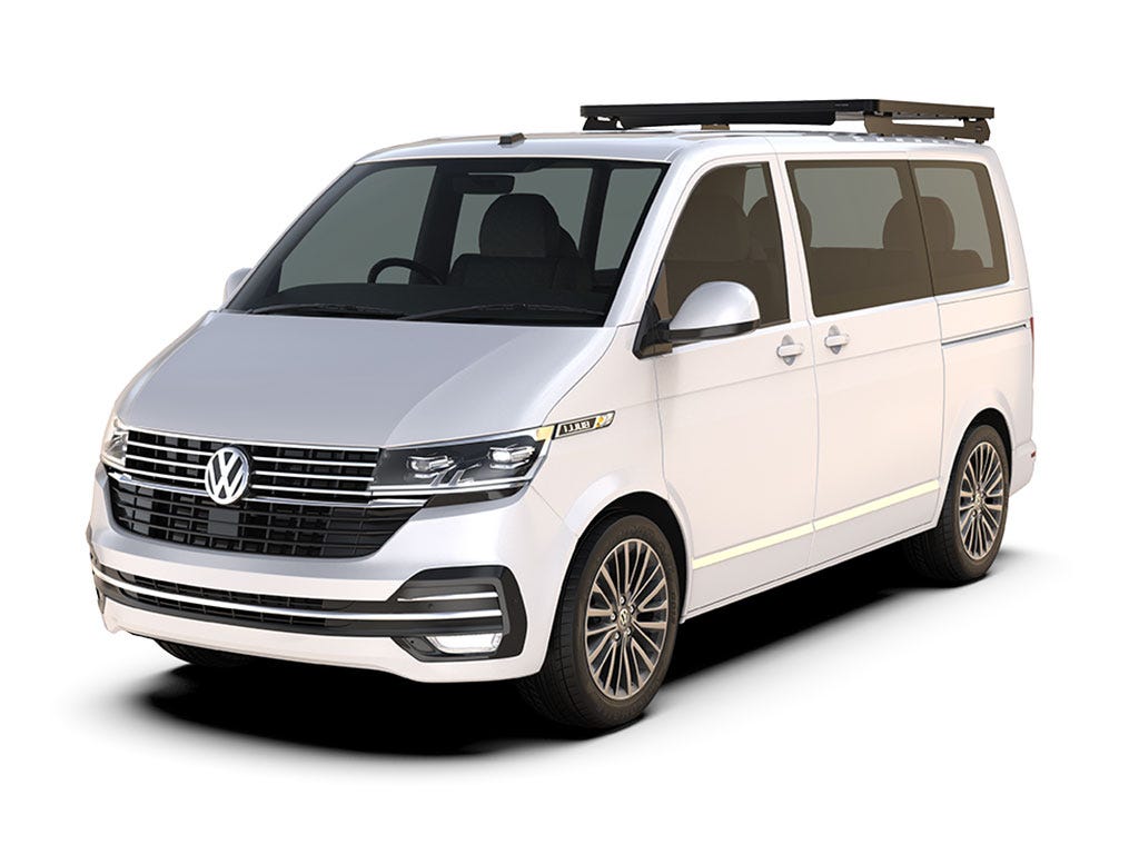 Volkswagen T6/T6.1 Caravelle/Transporter LWB (2015-Current) Slimline II 1/2 Roof Rack Kit-0
