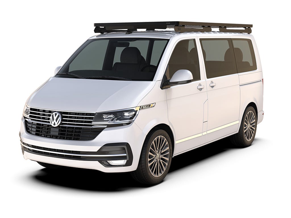Volkswagen T6/T6.1 Caravelle Transporter LWB (2015-Current) Slimline II Roof Rack Kit-0