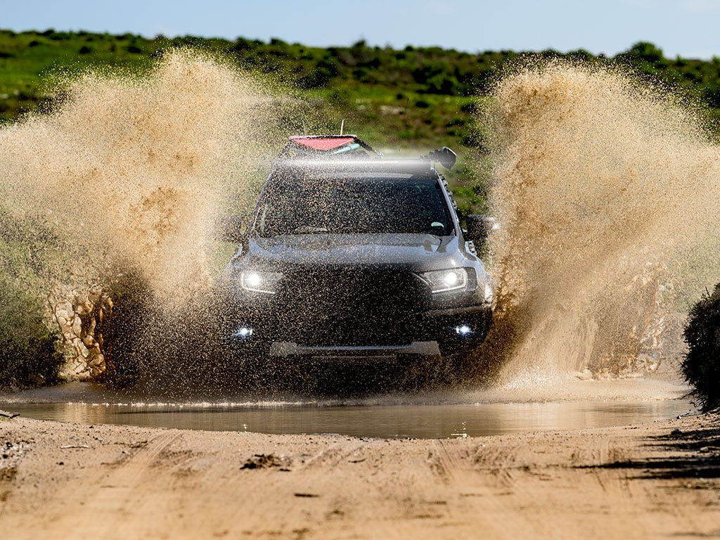 Ford Ranger T6 / Wildtrak / Raptor (2012-2022) Slimsport Roof Rack Kit-12