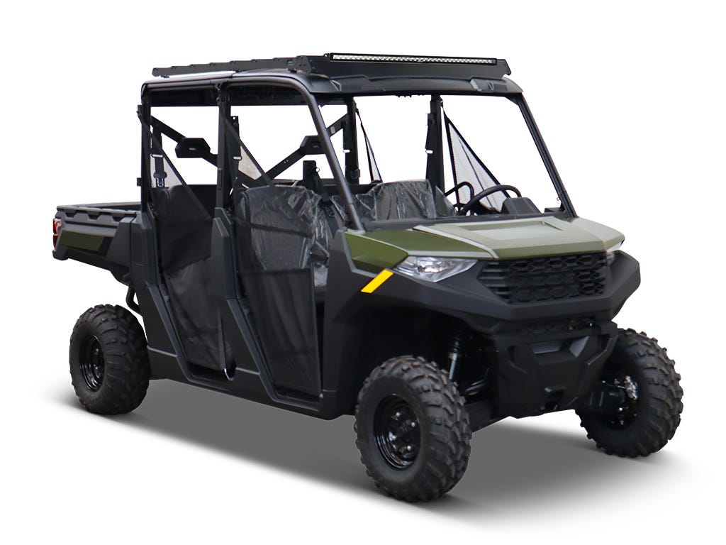 Polaris Ranger 1000 Crew Cab (2018-Current) Slimsport Roof Rack Kit / Lightbar Ready-0