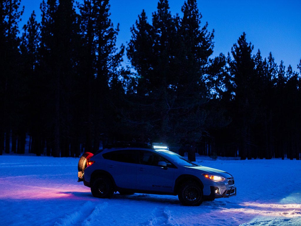 Subaru XV Crosstrek 2nd Gen (GT) (2017-2023) Slimsport Roof Rack Kit-10