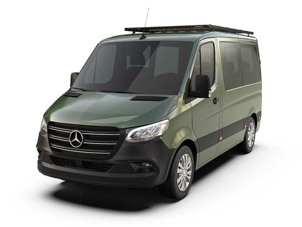 Mercedes-Benz Sprinter (L1H1/128in SWB/Standard Roof) (2006-Current) Slimpro Van Rack Kit-0