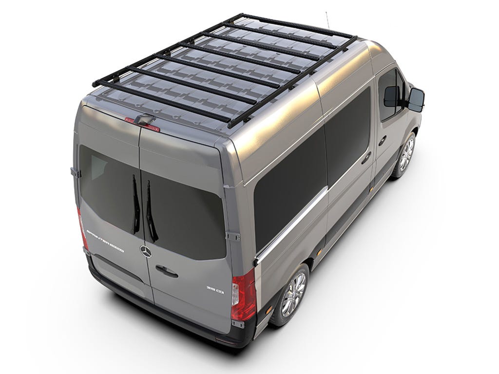 Mercedes-Benz Sprinter (L1H2/128in SWB/high Roof) (2006-Current) Slimpro Van Rack Kit-1