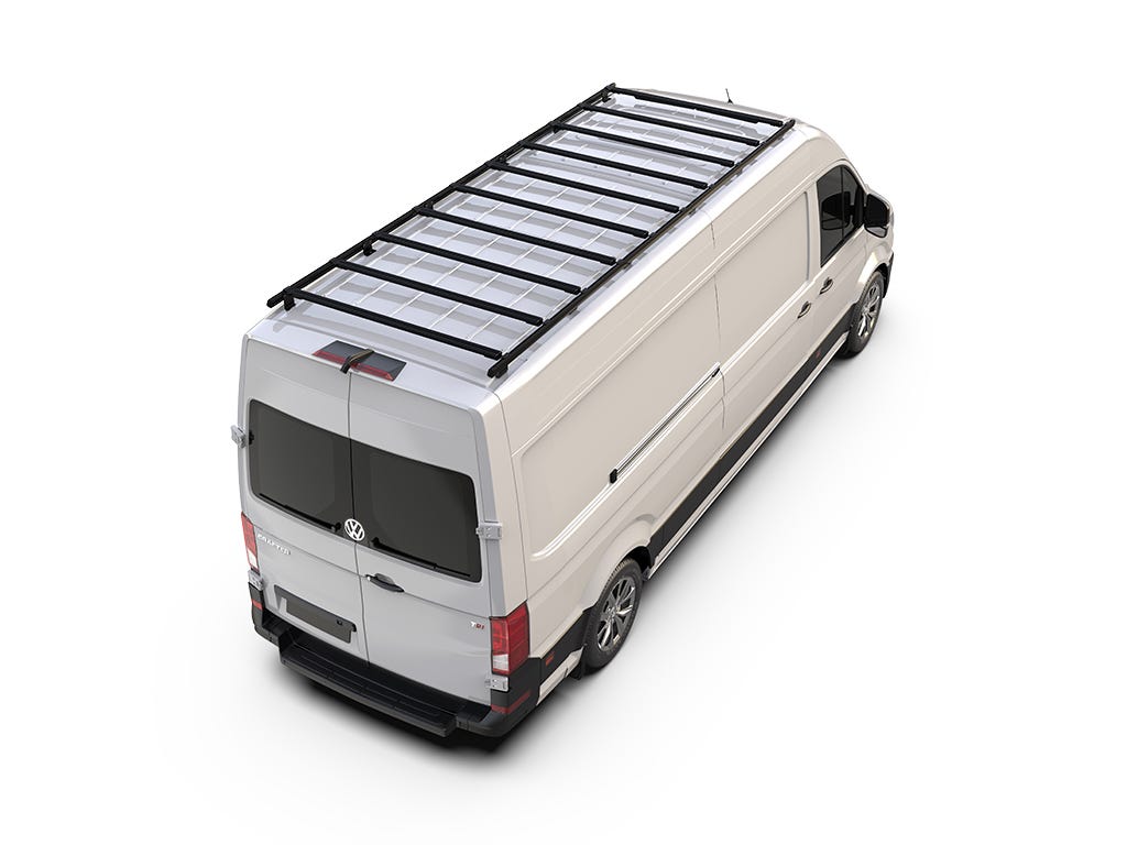 Volkswagen Crafter (L4H2/ MWB/OEM Track) (2017-Current) Slimpro Van Rack Kit-1