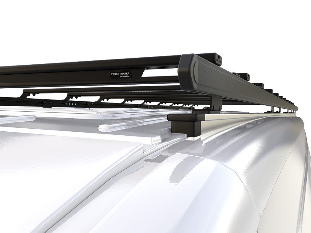 Volkswagen Crafter (L5H2/ LWB Maxi/OEM Track) (2017-Current) Slimpro Van Rack Kit-3
