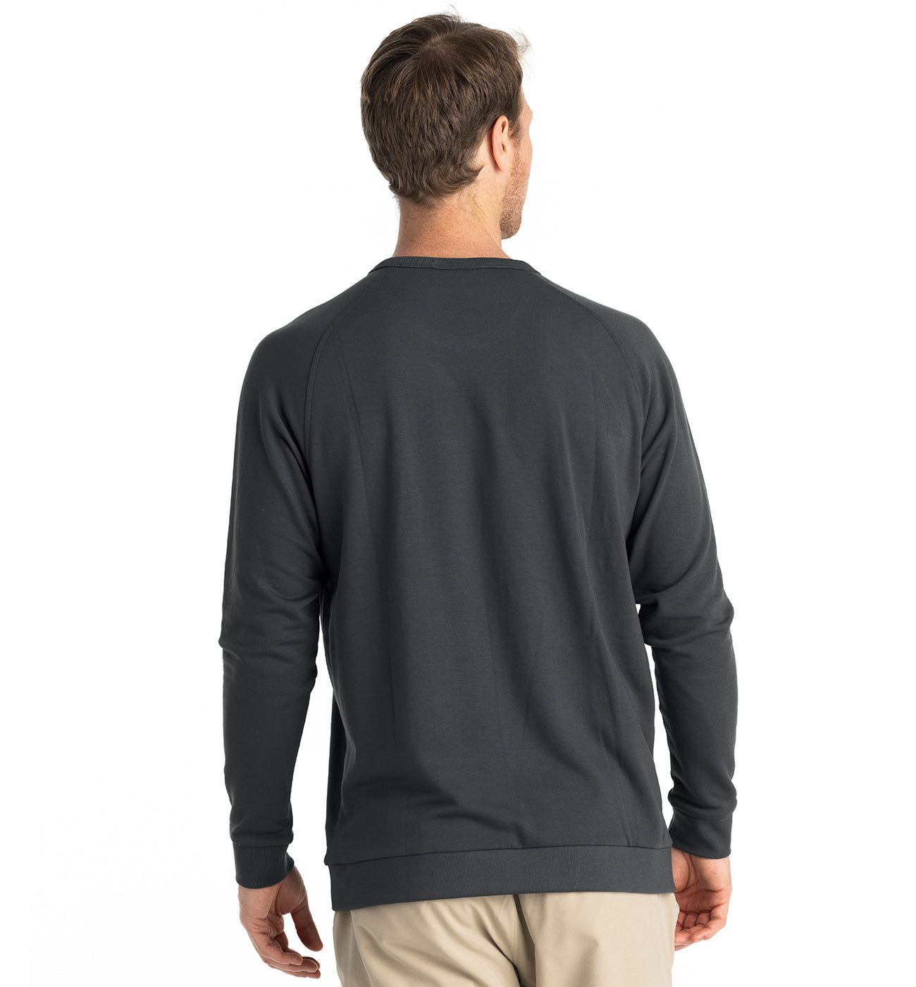 Men's Bamboo Lightweight Fleece Crew