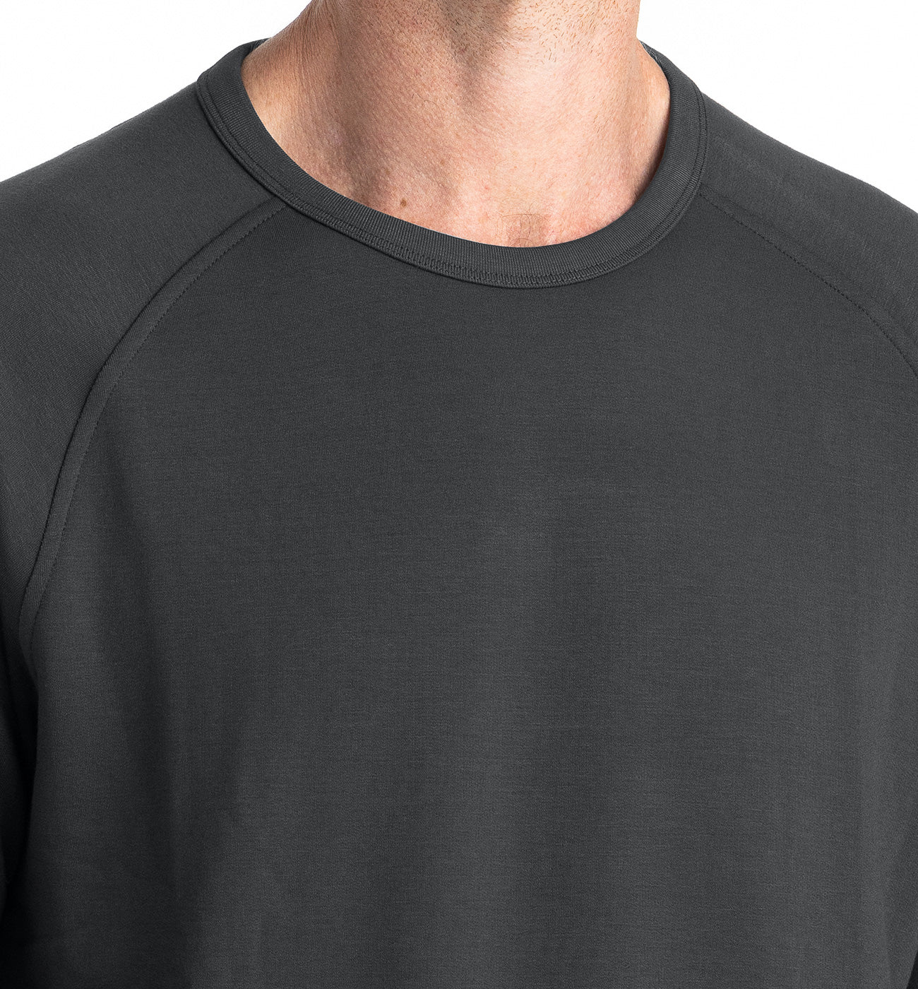 Men's Bamboo Lightweight Fleece Crew