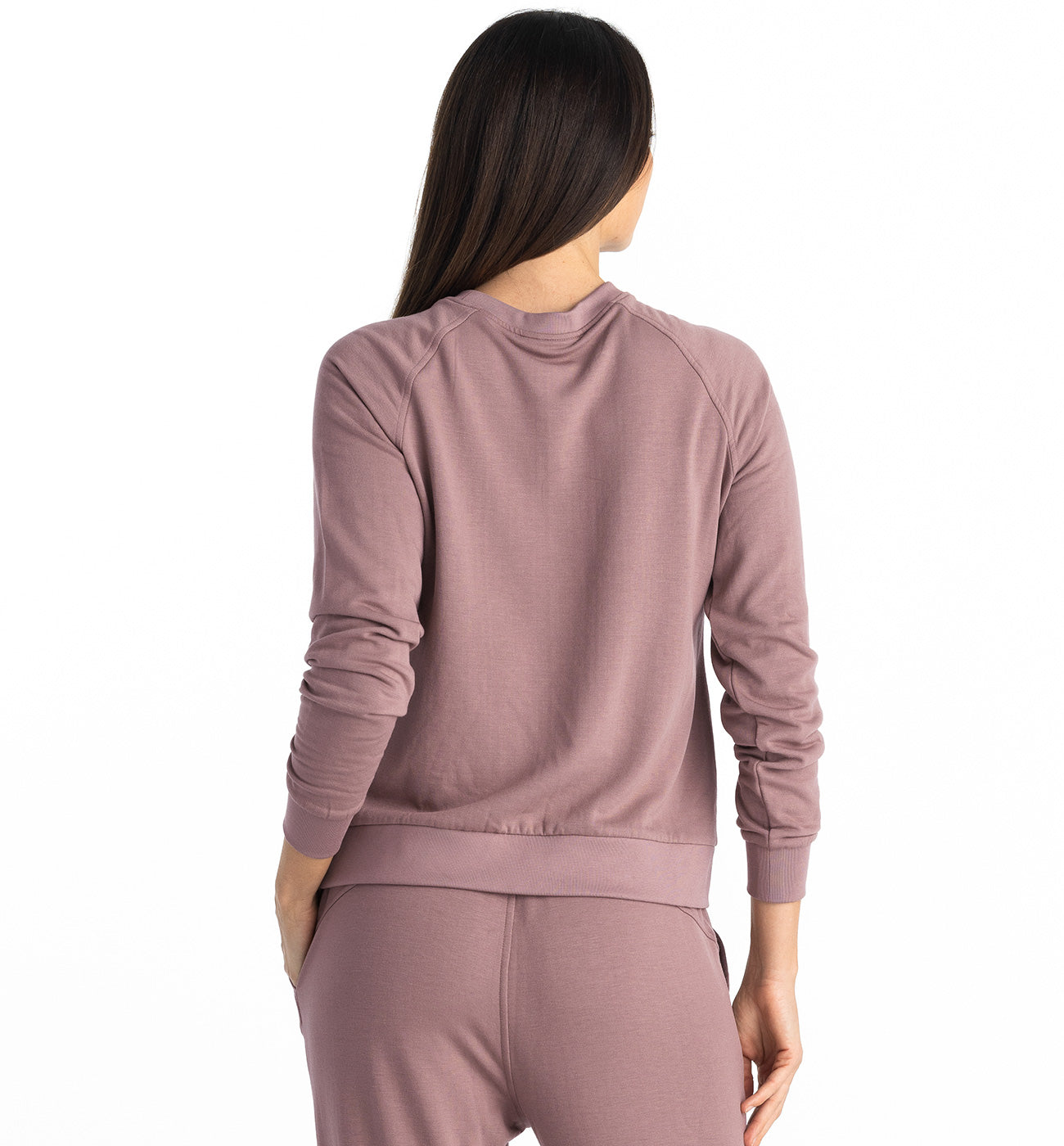 Women's Bamboo Lightweight Fleece Crew