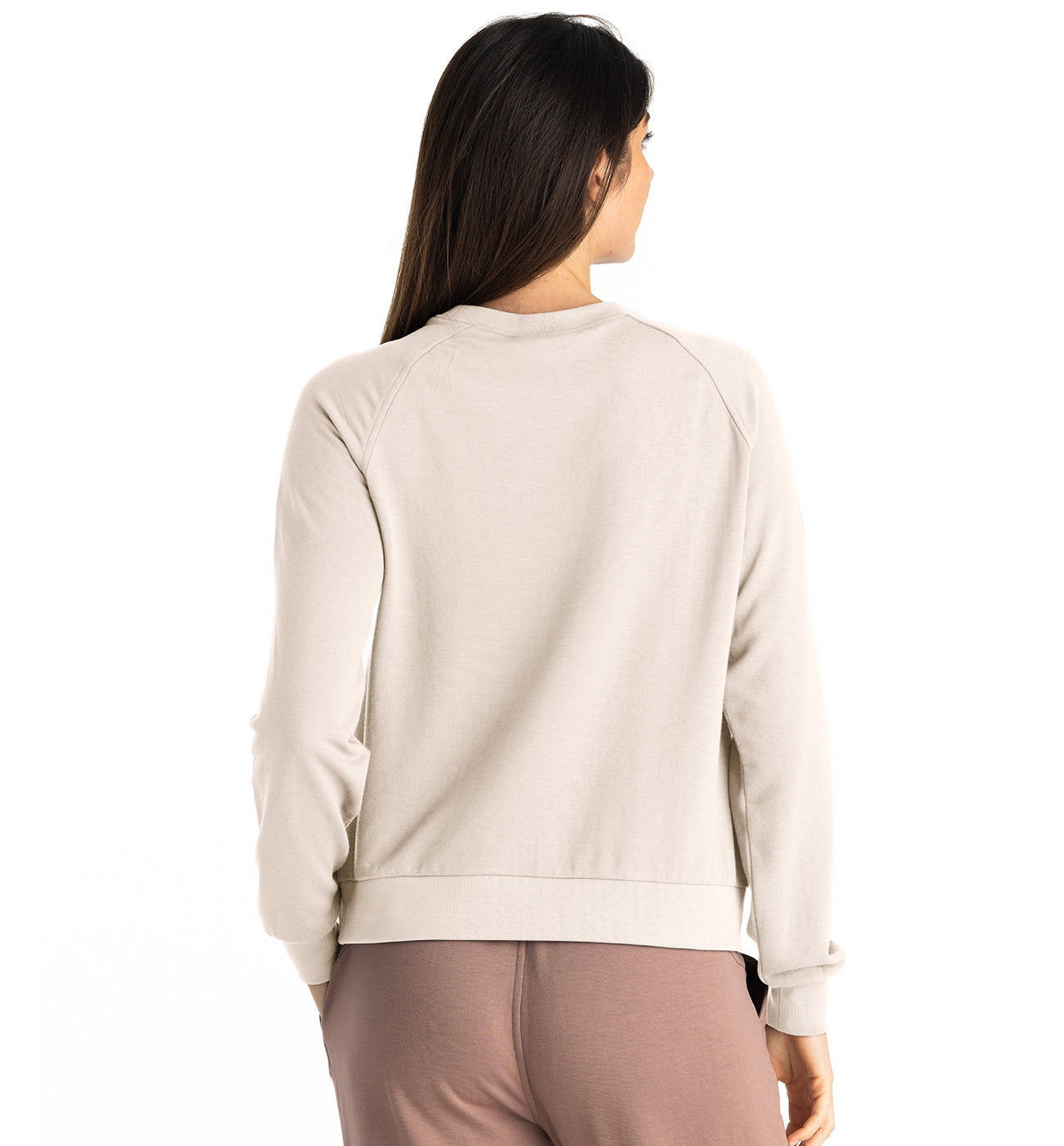 Women's Bamboo Lightweight Fleece Crew