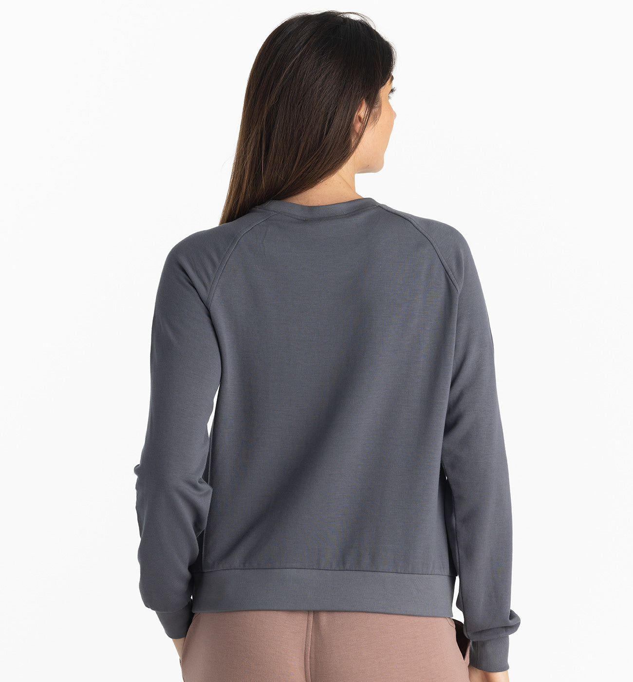 Women's Bamboo Lightweight Fleece Crew