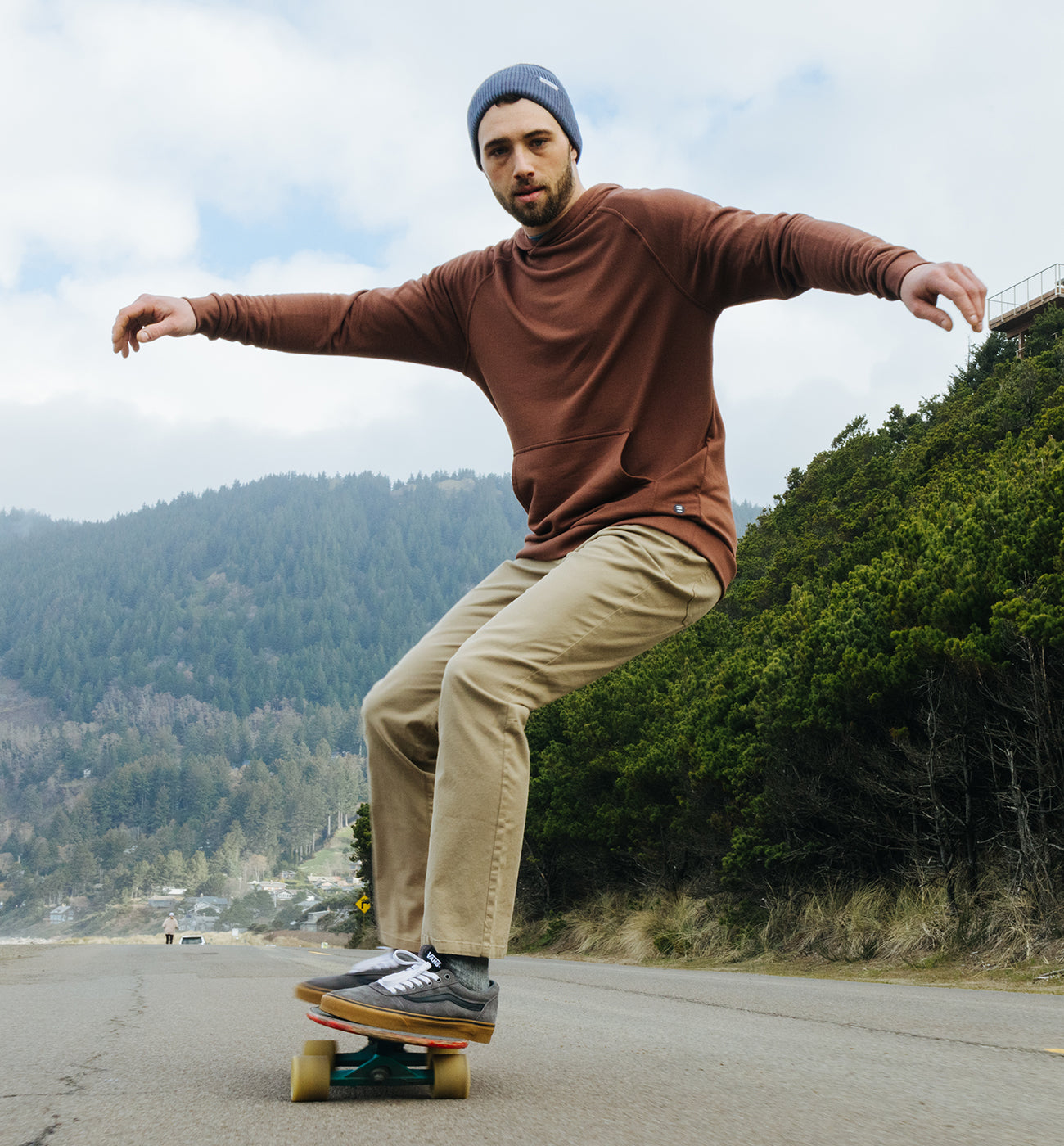 Men's Bamboo Lightweight Fleece Hoodie