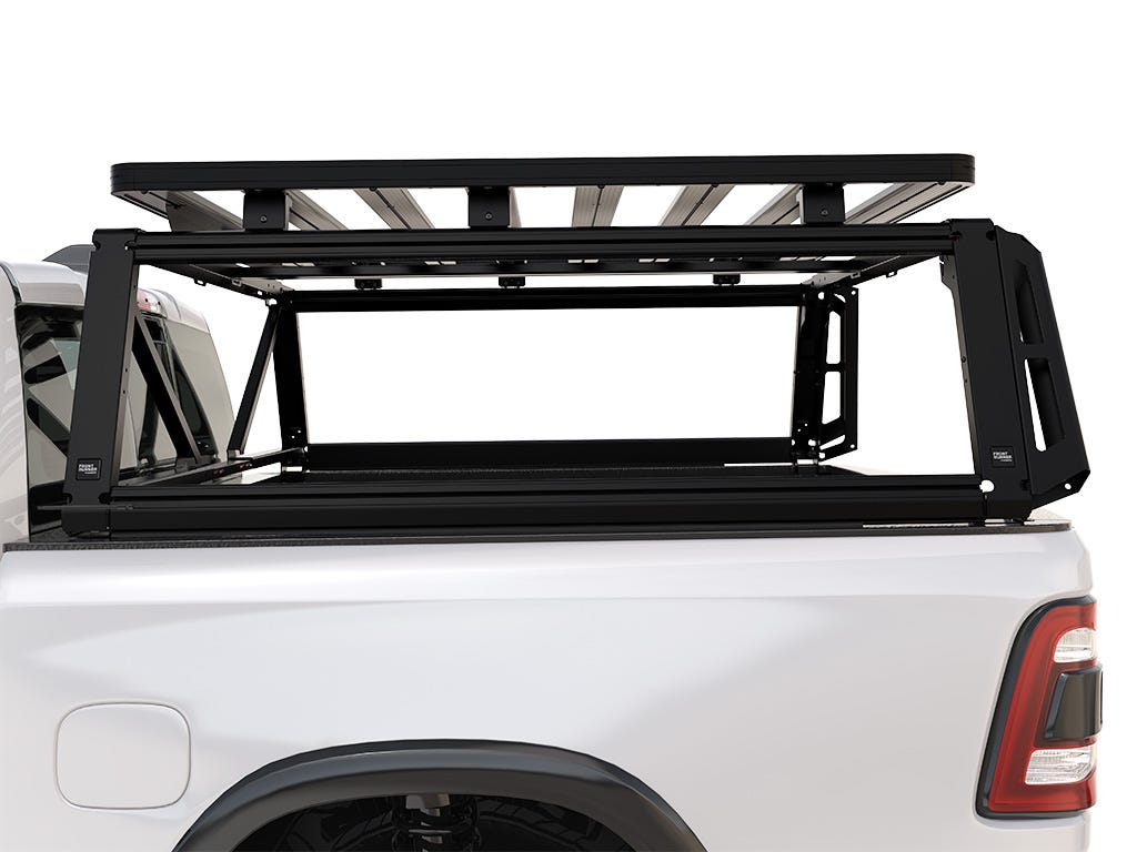RAM 1500 (5th Gen) 4 Door Crew Cab 5'7in Box (2019-Current) Pro Bed Rack Kit-3