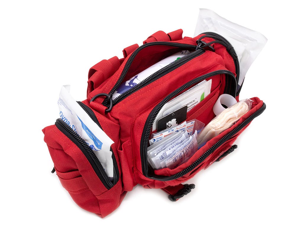 First Aid Rapid Response Kit / Red-3