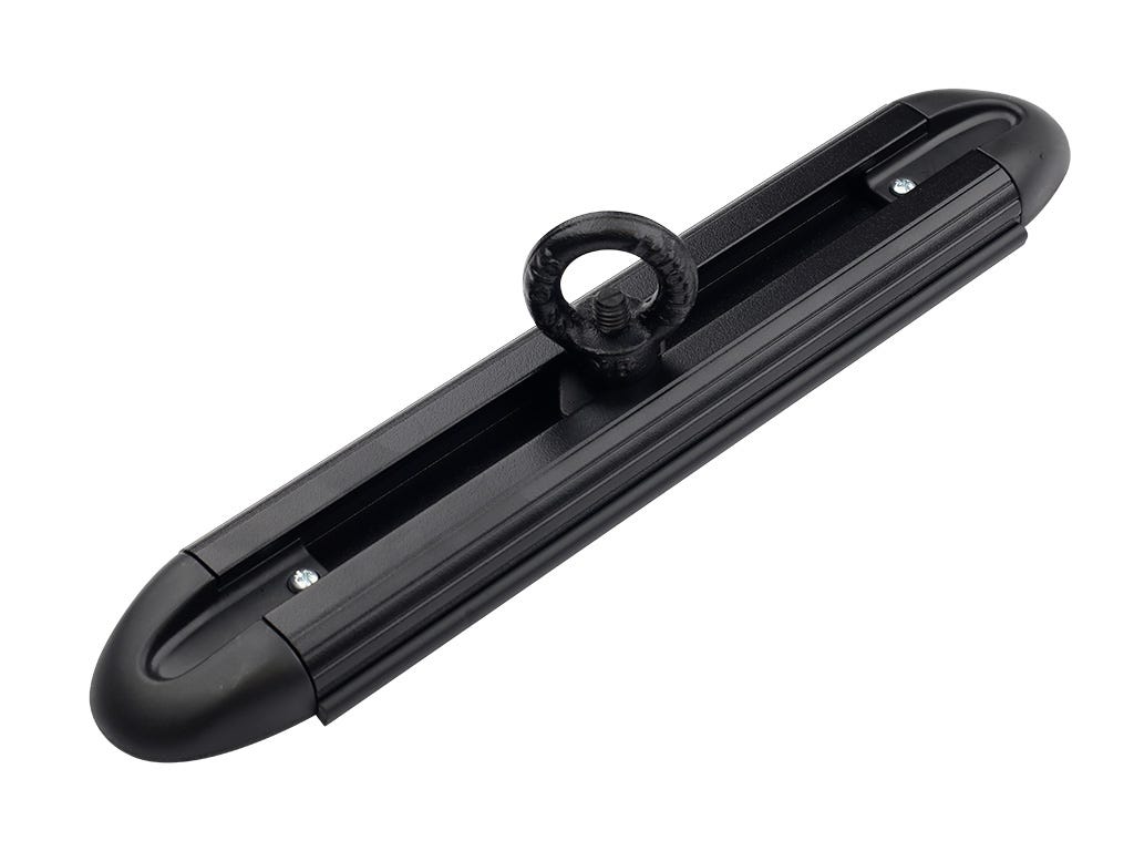 Black Tie Down Rings / Eye Bolts for Tracks-2