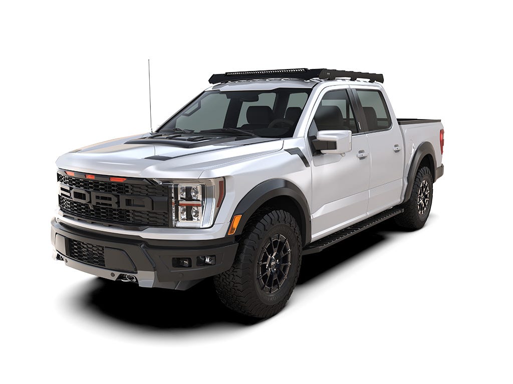 Ford F-150 Crew Cab (2021-Current) Slimsport Rack 40in Light Bar Wind Fairing-1