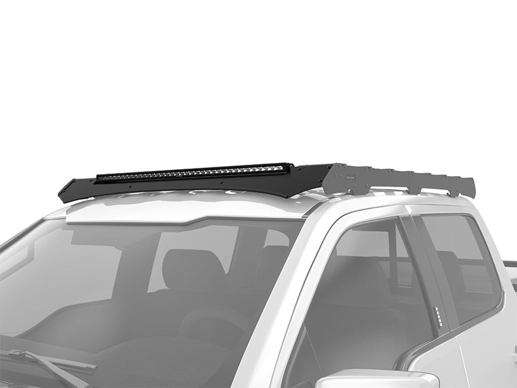 Ford F-150 Crew Cab (2021-Current) Slimsport Rack 40in Light Bar Wind Fairing-0