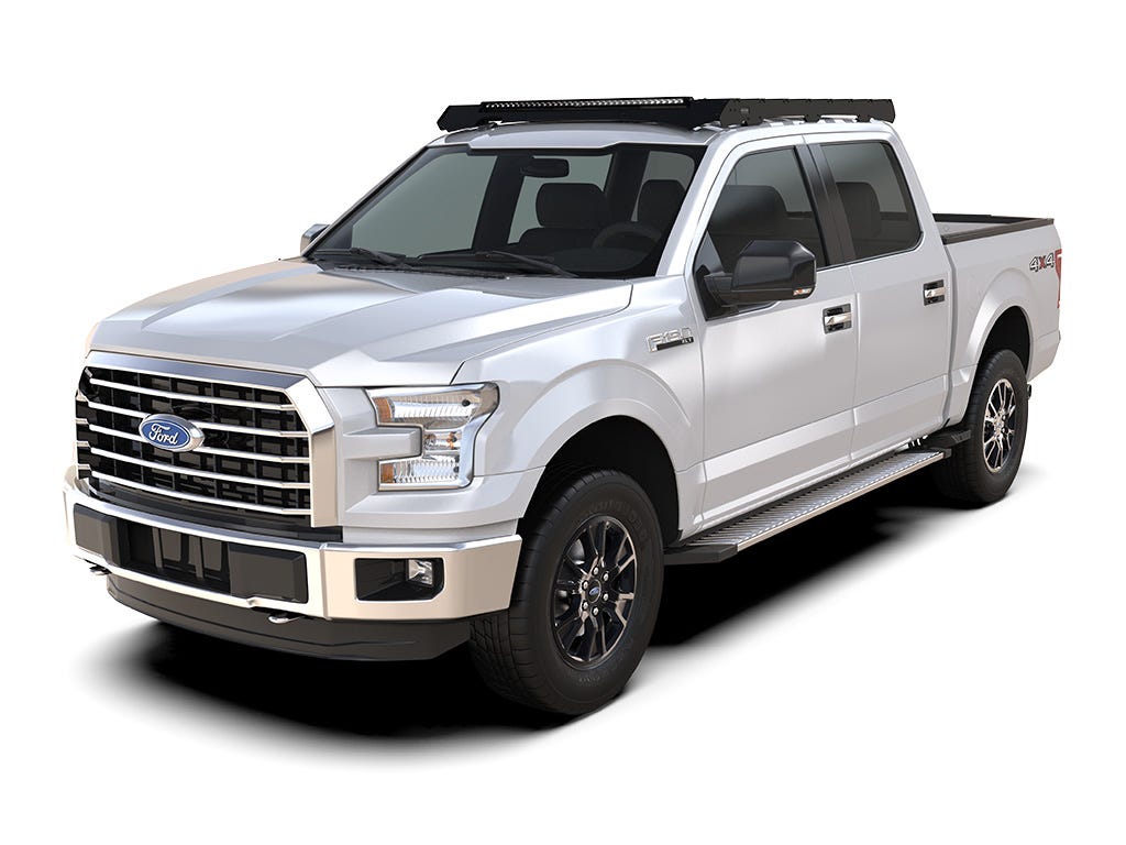 Ford F-150 Crew Cab (2015-2020) Slimsport Rack 40in Light Bar Wind Fairing-1
