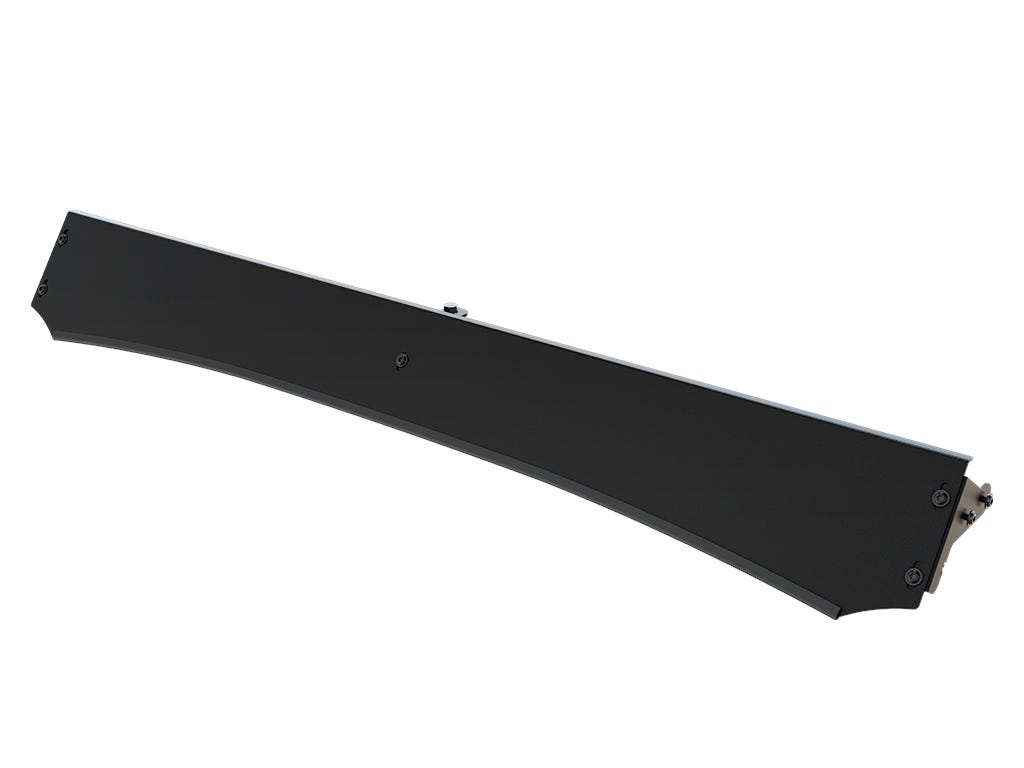 Toyota Hilux H48 DC (2022-Current) Slimsport Rack Wind Fairing-4