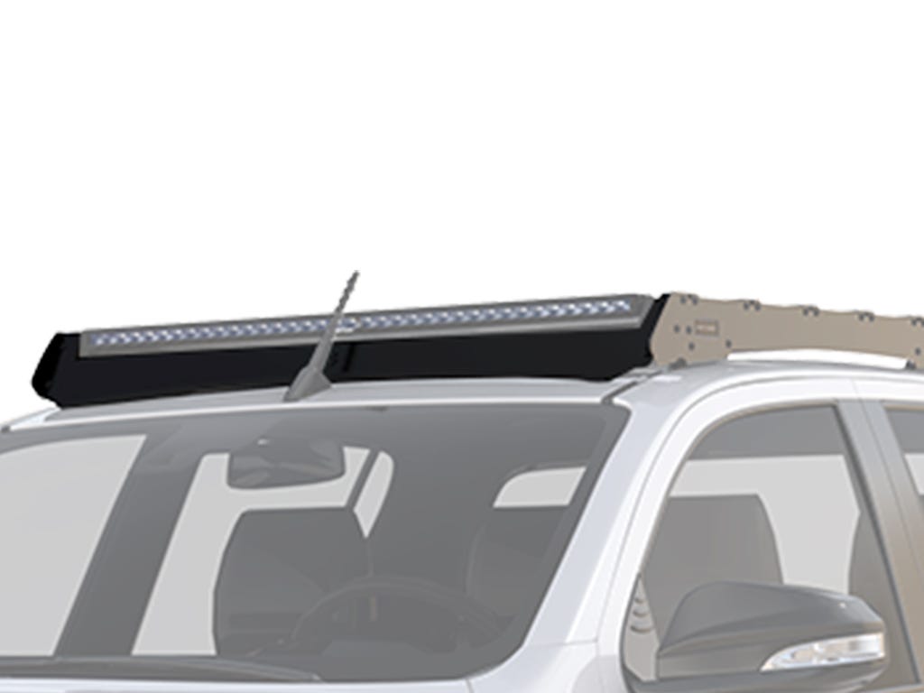 Toyota Hilux H48 DC (2022-Current) Slimsport Rack 40in Light Bar Wind Fairing-0