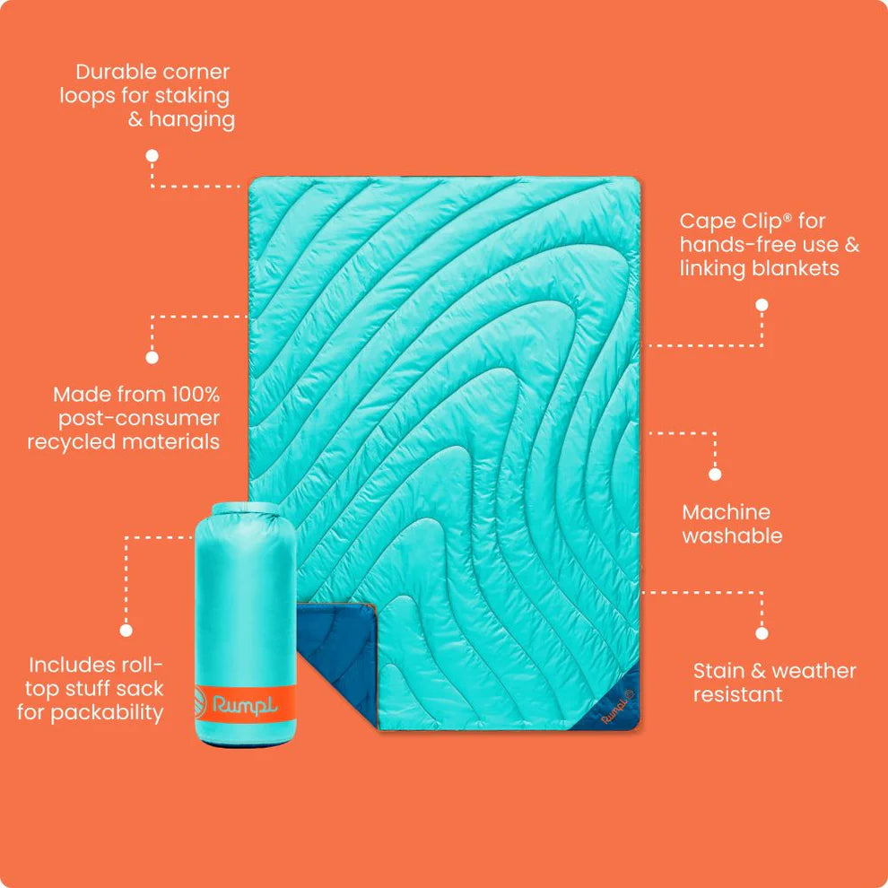 ORIGINAL PUFFY BLANKET - SEAFOAM