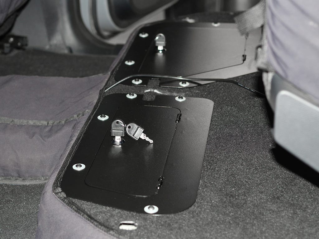 Ford Ranger Raptor (2020-2022) Lockable Under Seat Storage Compartment-2