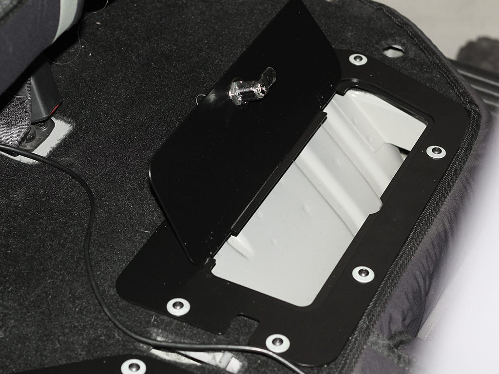 Ford Ranger Raptor (2020-2022) Lockable Under Seat Storage Compartment-3