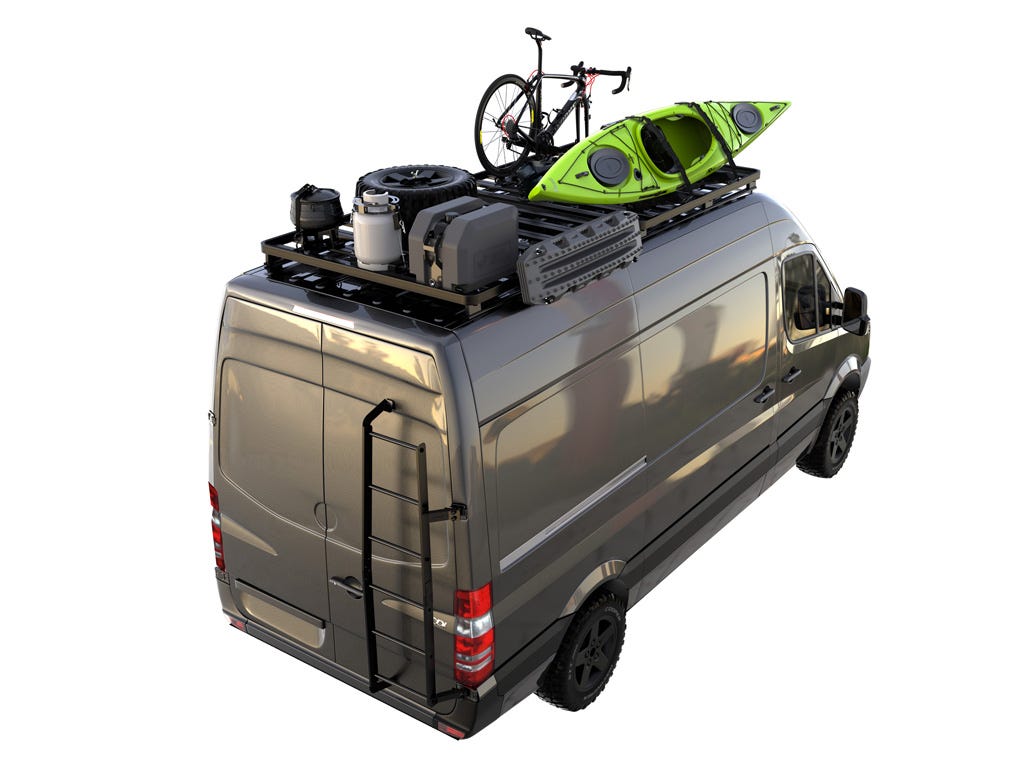 Dodge Sprinter Van (2007-Current) Slimline II Roof Rack Kit-0