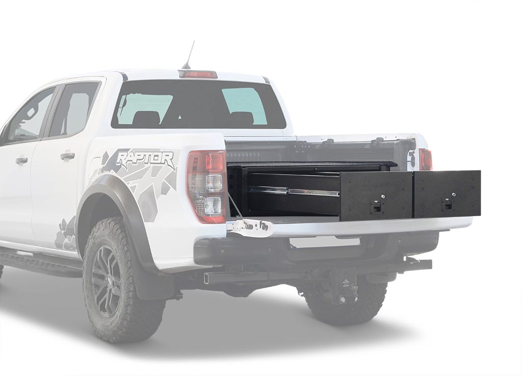 Ford Ranger Wildtrak / Raptor (2014-2022) w/Drop-In Bed Liner Drawer Kit-0