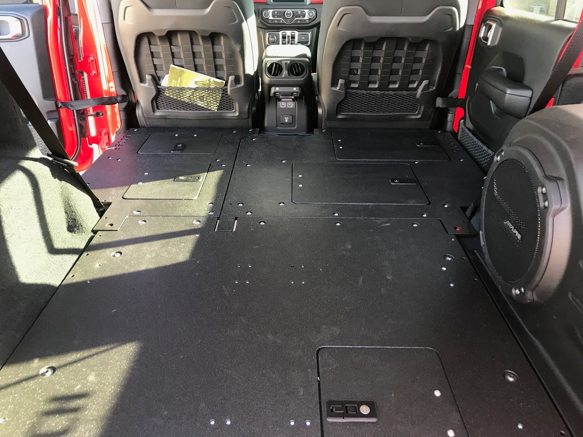 Stealth Sleep Package for Jeep Wrangler 2018-Present JLU 4 Door (Available NOW!)