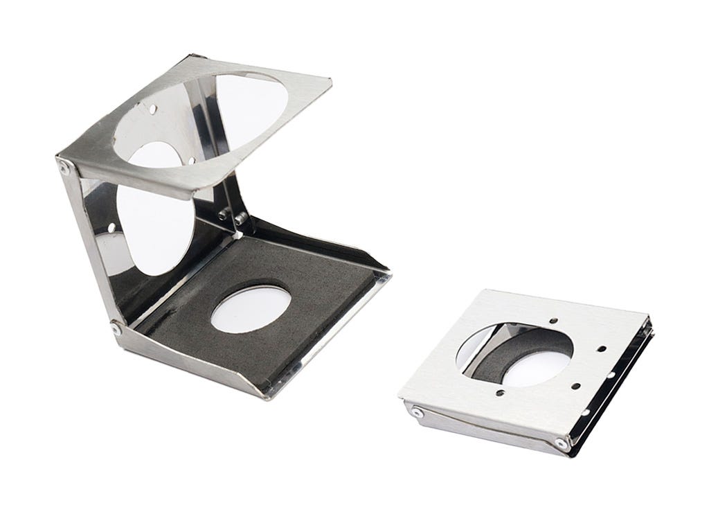 Stainless Steel Collapsible Cup Holder-0