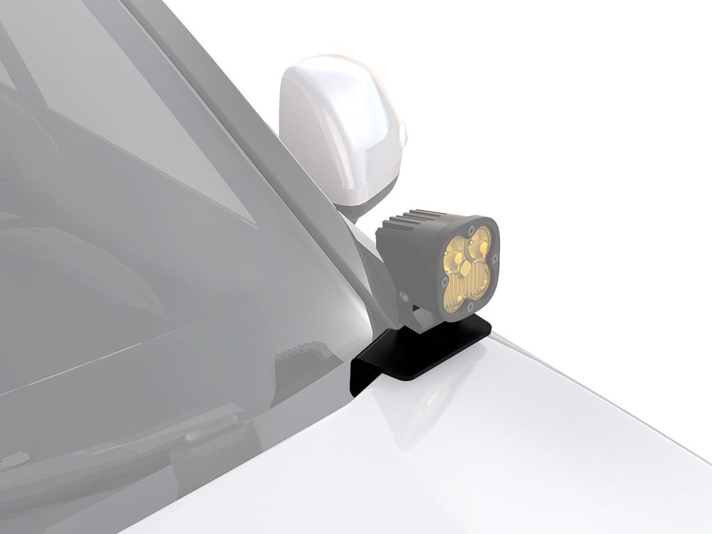 Lexus GX 460/Toyota Prado 150 (2010-Current) Ditch Mount A-Pillar Light Brackets-0