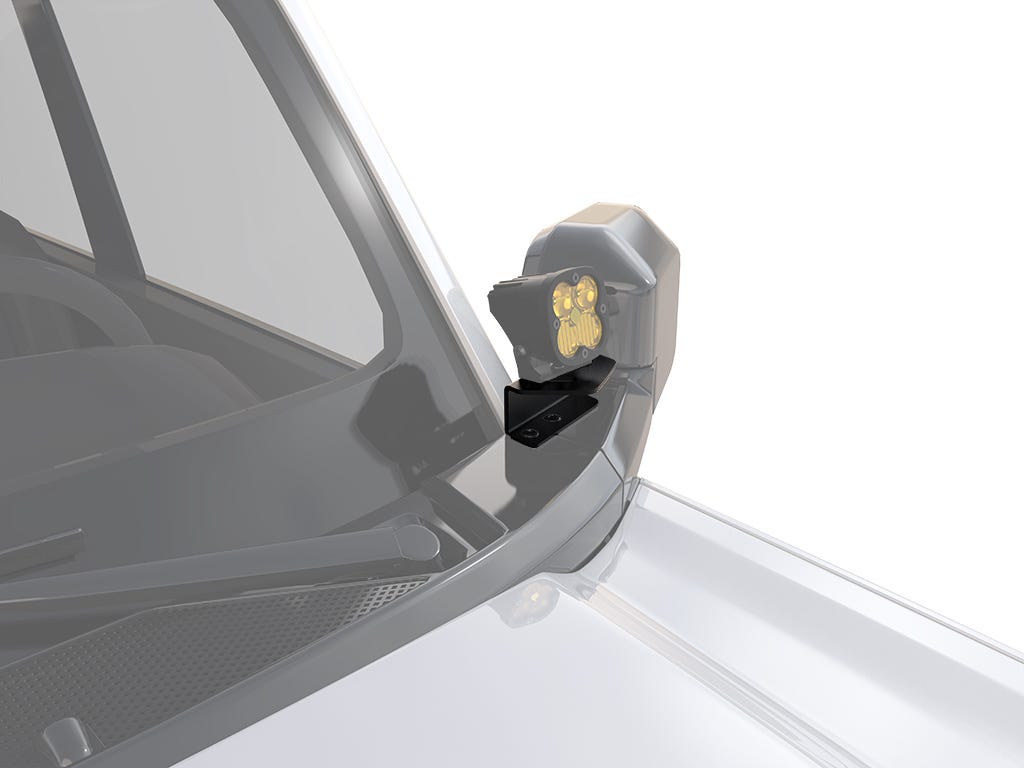 Ford Bronco (2021-Current) Ditch Mount A-Pillar Light Brackets-0