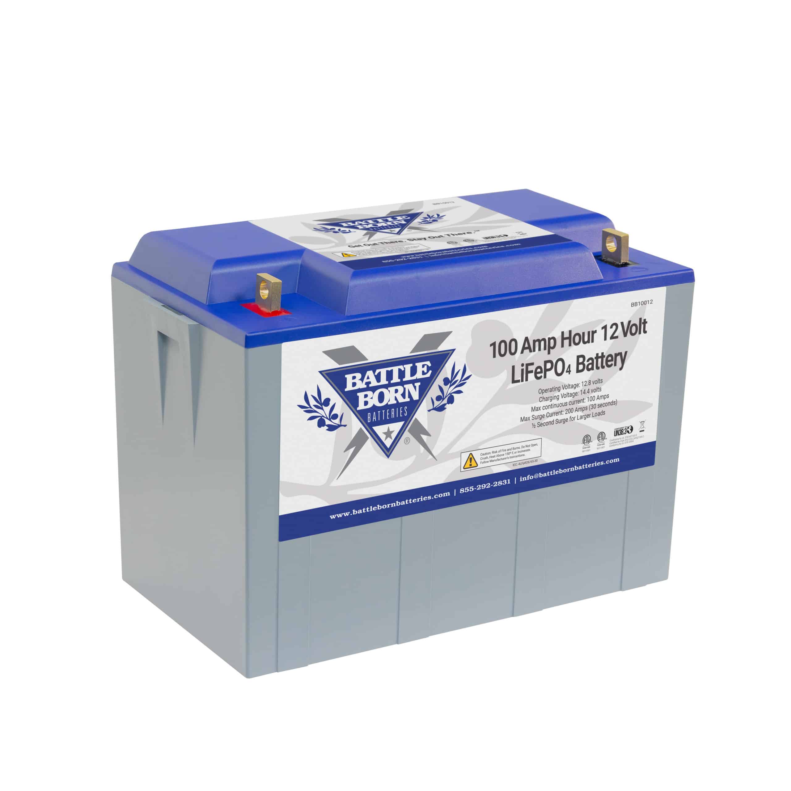 100Ah 12V LiFePO4 Deep Cycle Battery