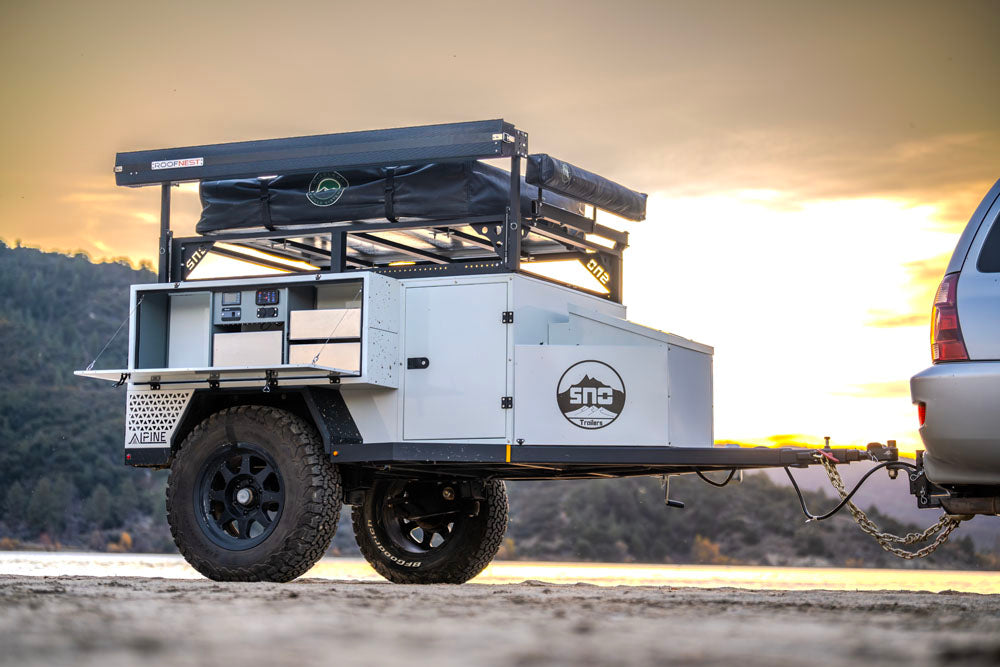The SNO Trailers Alpine is the Rugged Overlanding Camping Trailer You've Been Waiting For
