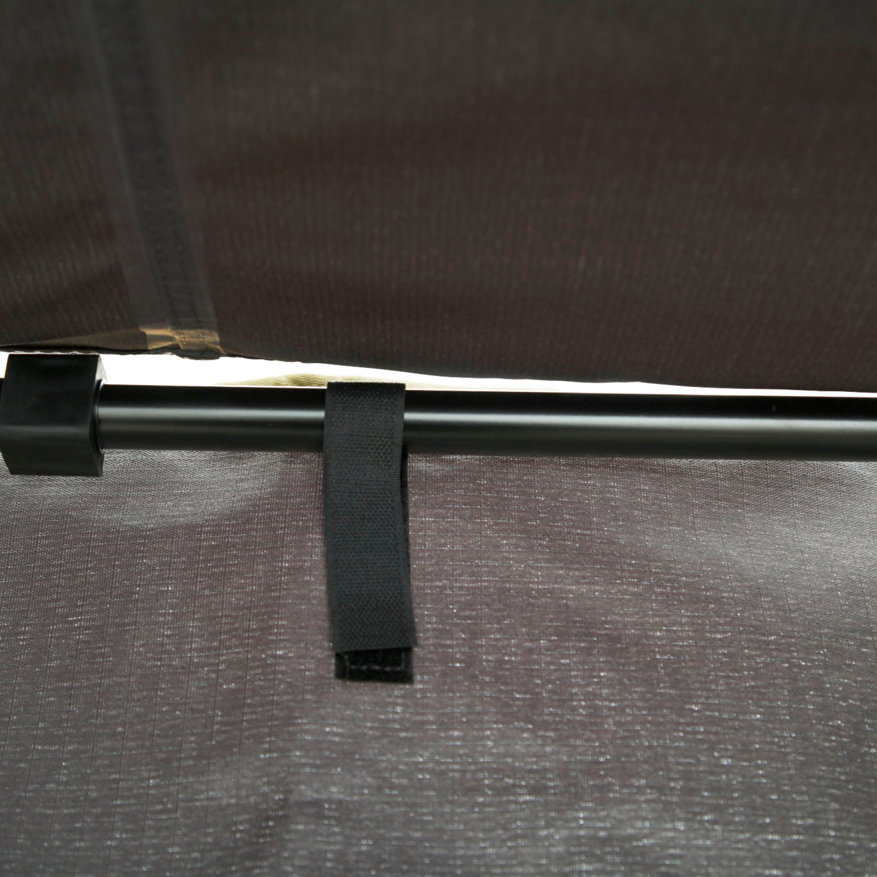 HD Nomadic 2.0 - Awning Wall Front Section, 6.5' x 6.5', Grey Body, Green Trim W/Storage Bag