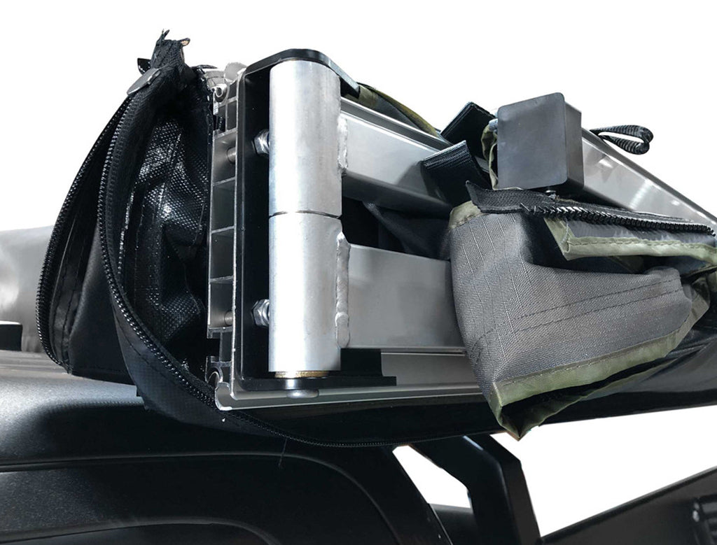 HD Nomadic 270 LT - Awning, Wall 1 & 2, Driver Side, Grey Body, Green Trim W/Black Travel Bag