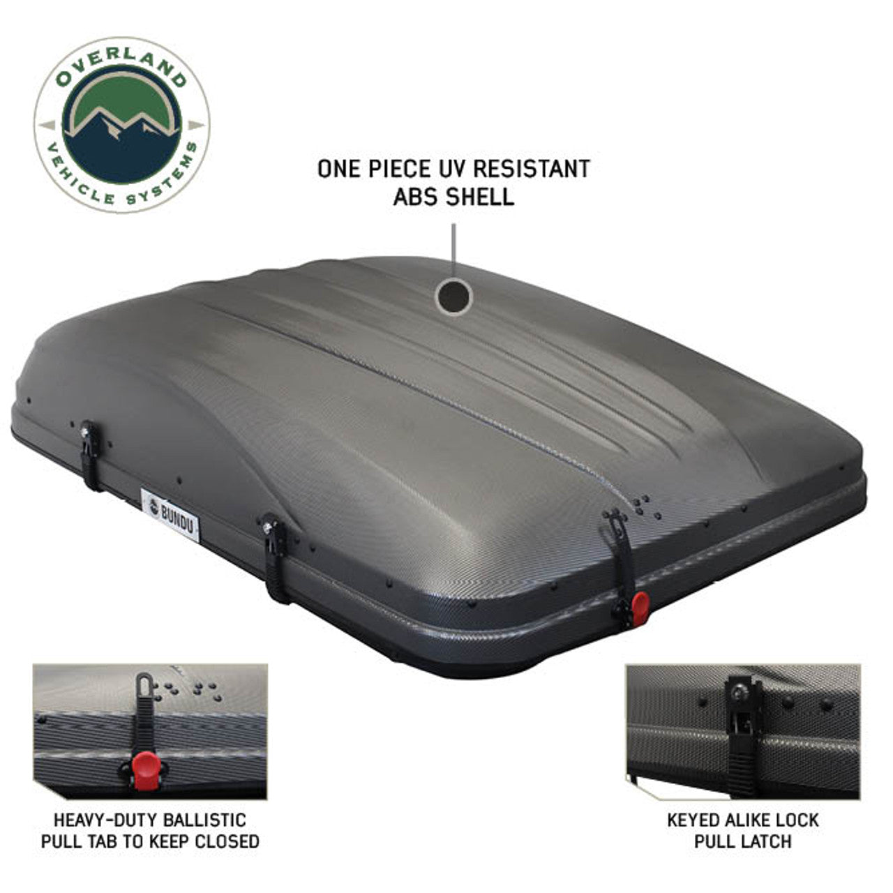 HD Bundu 4 - Hard Shell Roof Top Tent, 4 Person