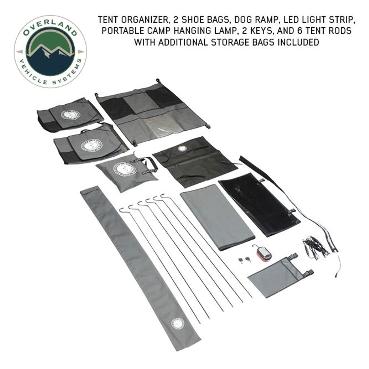 HD Bundu 2 - Hard Shell Roof Top Tent, 2 Person, Grey Body & Gren Rainfly