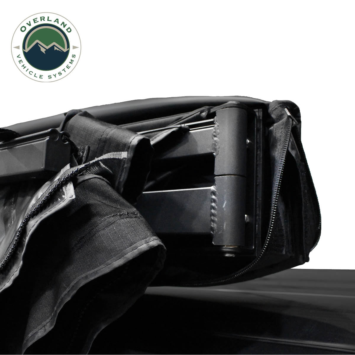 XD Nomadic 270 - Awning W/Lights & Black Out , Passenger Side, Black Body, Black Trim & Black Travel Cover - No Brackets, No Hardware