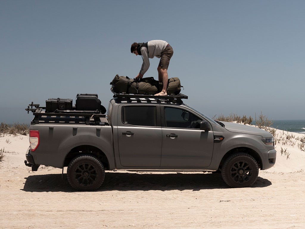 4th Gen Ranger Build Ford Ranger T6 4th Gen (2019-2022) Slimline II Roof Rack Kit – BTR ...