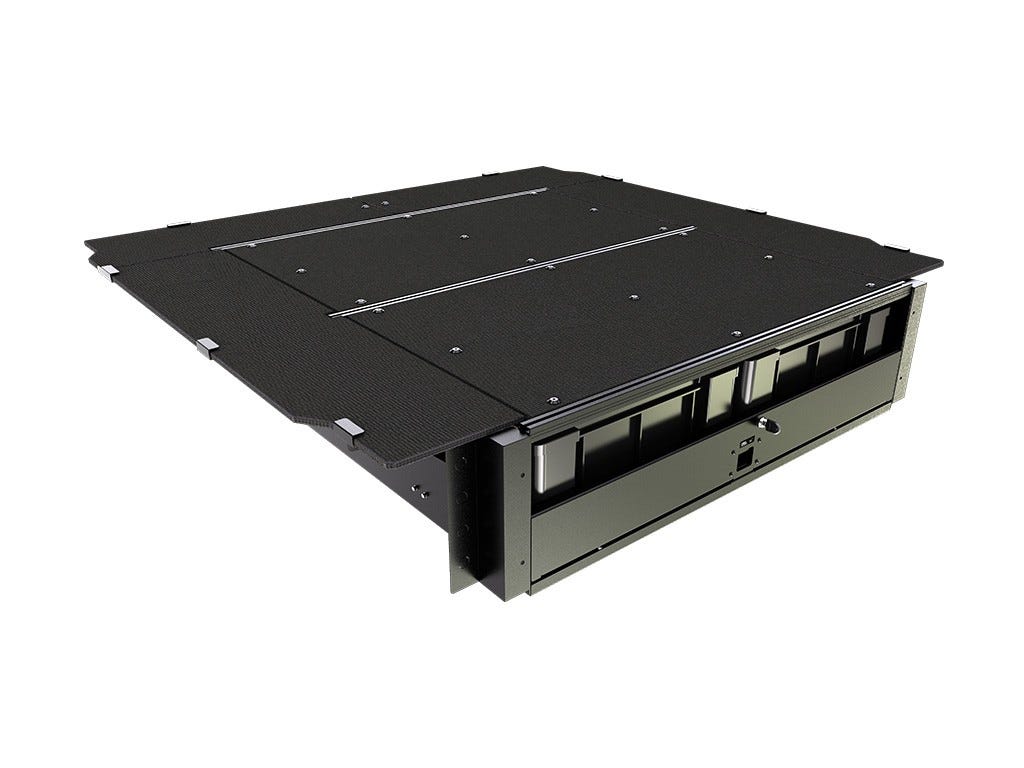 Isuzu KB DC (2013-Current) Wolf Pack Drawer Kit-0