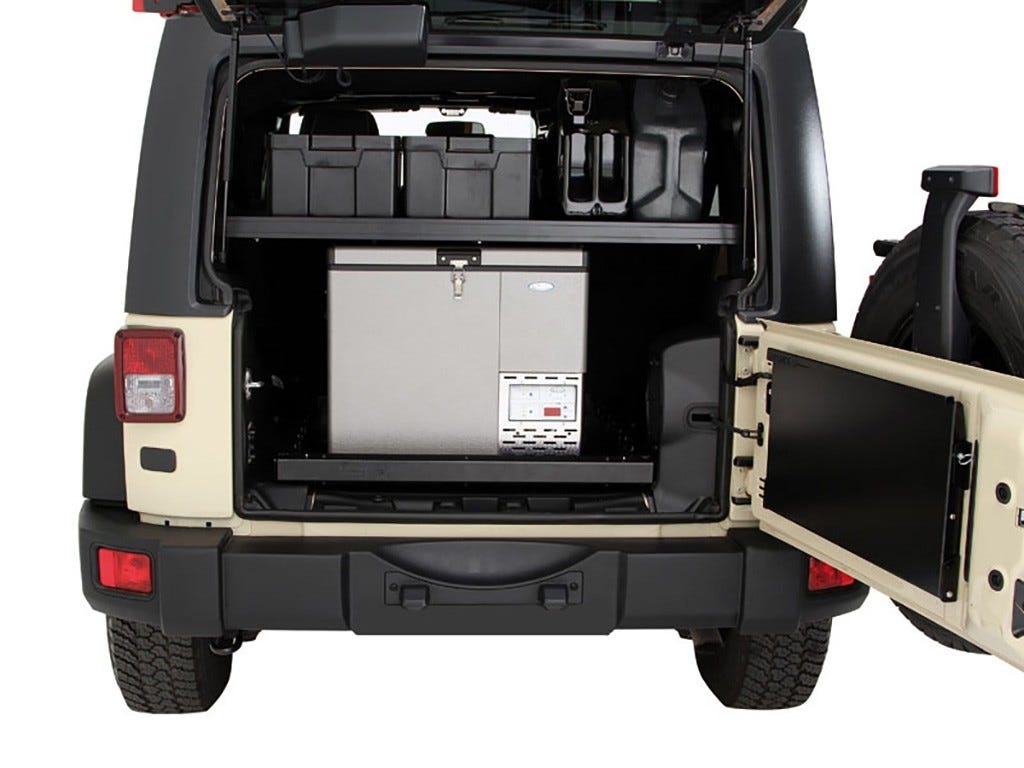 Jeep Wrangler JKU 4-Door Cargo Storage Interior Rack-3