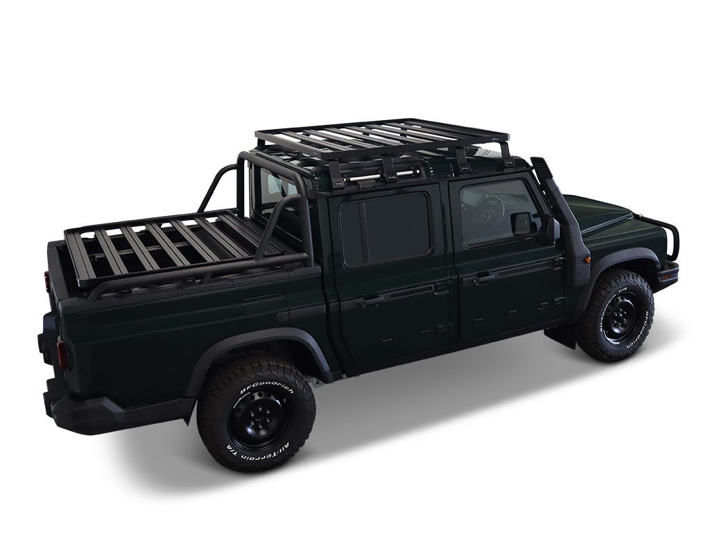 Ineos Grenadier Quartermaster (2023-Current) Slimline II Roof Rack Kit-2