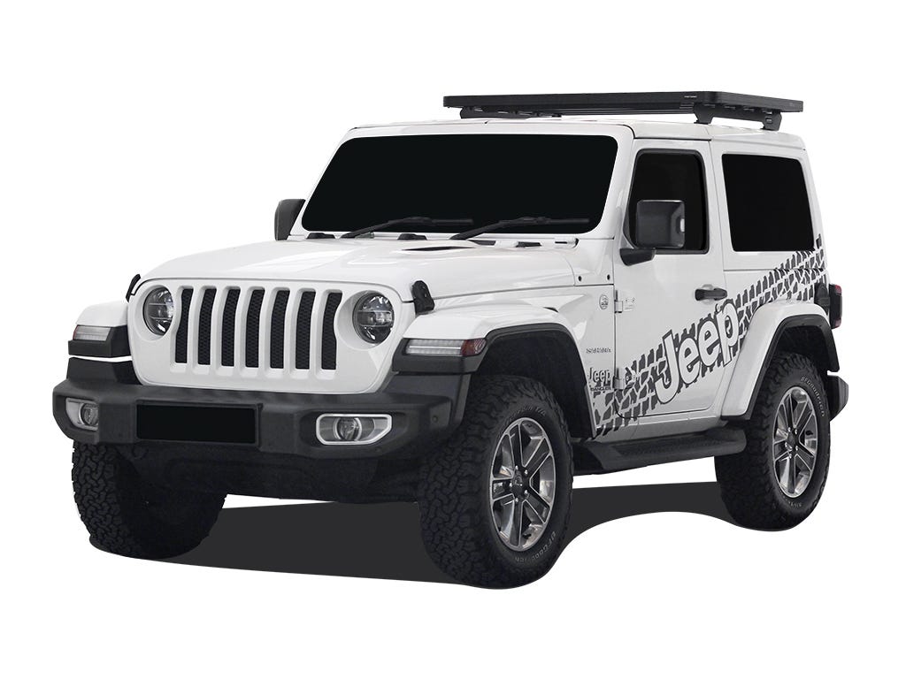 Jeep Wrangler JL 2 Door (2018-Current) Extreme Slimline II 1/2 Roof Rack Kit-0