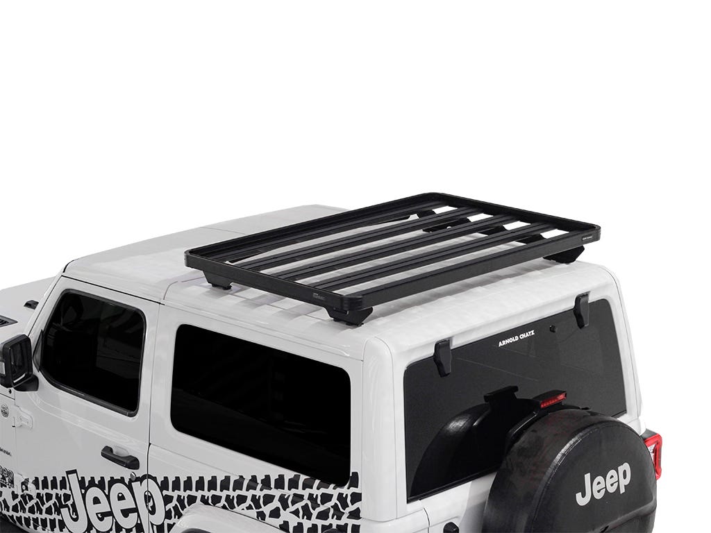 Jeep Wrangler JL 2 Door (2018-Current) Extreme Slimline II 1/2 Roof Rack Kit-1