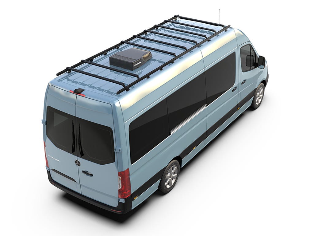 Mercedes-Benz Sprinter (L3H2/170in LWB/High Roof) (2007-Current) Slimpro Van Rack Kit-1